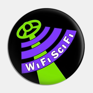 WiFiSciFi logo Pin