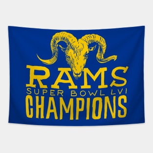 Los Angeles Raaaams 17 champions Tapestry