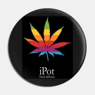 I-Pot - Hash Leaf Pin