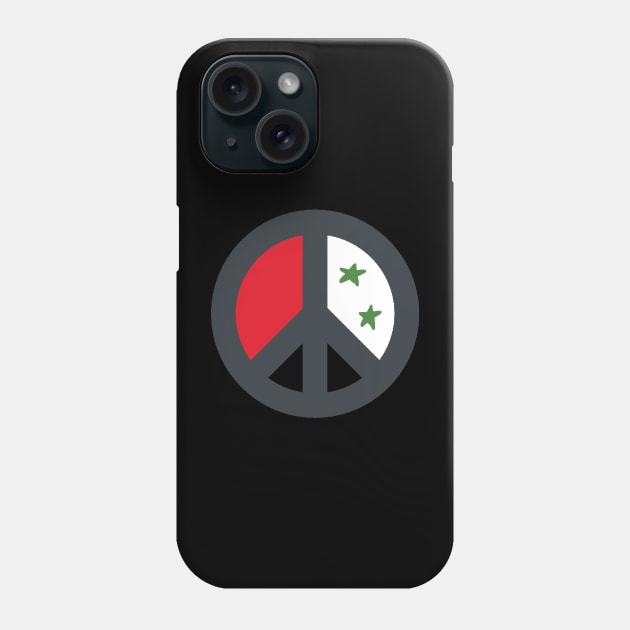 Peace Syria Phone Case by Mark Ewbie