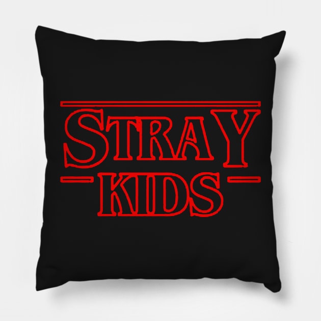 Stray kids STRANGER Pillow by PepGuardi