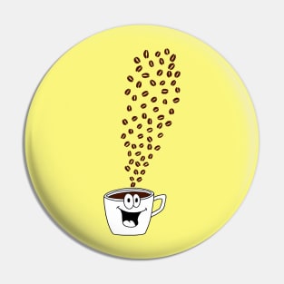 Happy cup Pin