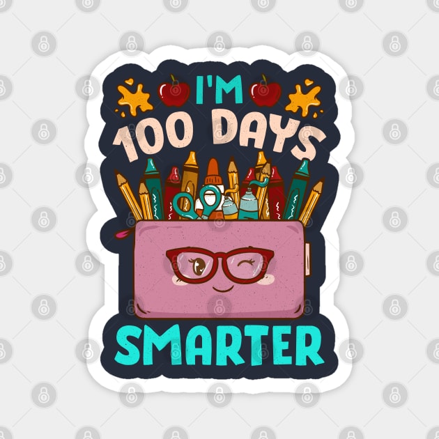 Im 100 Days Of School Smarter Magnet by E