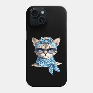 Don't hate me just because I'm a little cooler, funny quotes,  Funny cat  , cool gift for cat lover Phone Case