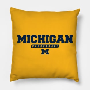 Michigan Basketball Pillow