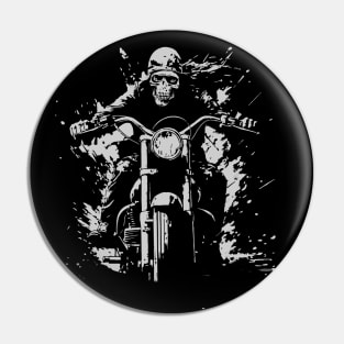 Rebel Biker Pin