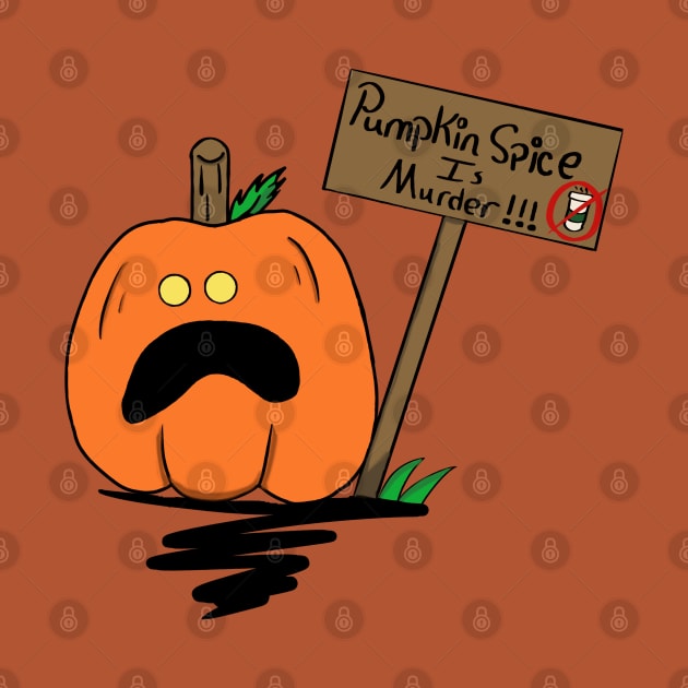 Pumpkin Protester by NicoleDrawsBadly