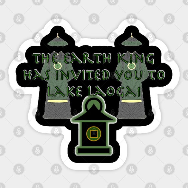 Lake Laogai Invitation ATLA - Avatar The Last Airbender - Sticker