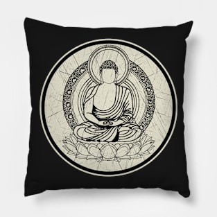 Buddha Mediation Lotus Flower Pillow