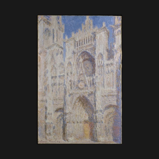 Rouen Cathedral: The Portal (Sunlight) by ClaudeMonet