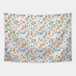 Tropical beach sunset Tapestry