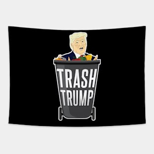 Trash Trump T-Shirt Tapestry