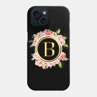 Letter B Shirt Alphabet Letter B Different Colors Phone Case