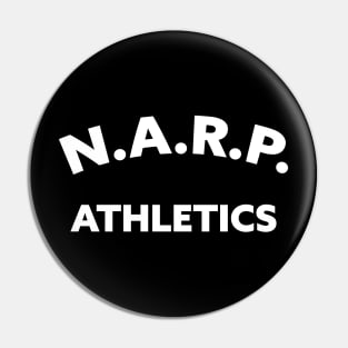 NARP Athletics White Pin