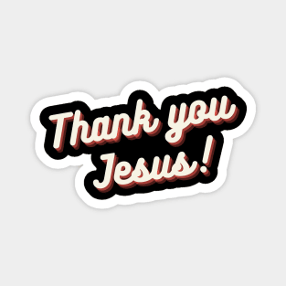 Thank you Jesus Magnet