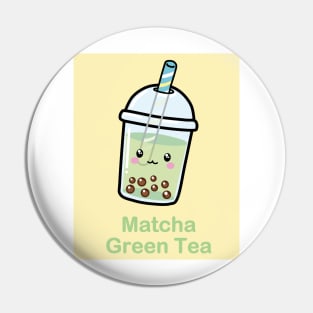 Matcha Green Tea Pin