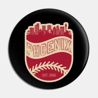 Phoenix Baseball 01 Pin