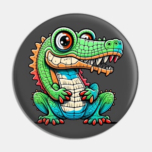 crocodiles Pin