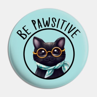 Stay Pawsitive Shirt, Be Pawsitive Shirt, Cat Positivity Shirt, Sarcastic Cat Shirt, cute paw t-shirt, Pawsitive Catitude, Funny Cat Lady Gift, Cat Mom Shirt Gift, Nerd Cat Shirt, Funny Nerdy Cat, Cute Nerd Cat Shirt, Cute Nerd Shirt, Cat Owner Gift Tee Pin