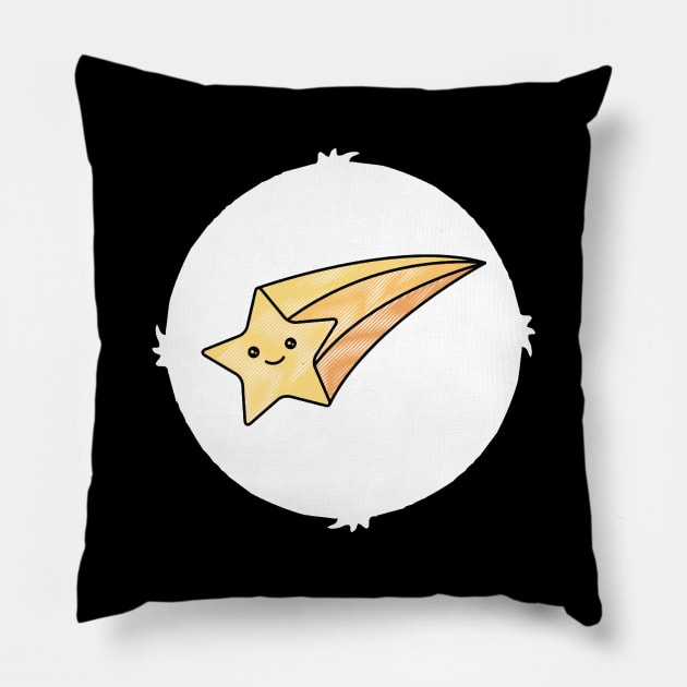 bear bell twinkle star Pillow by LinDey