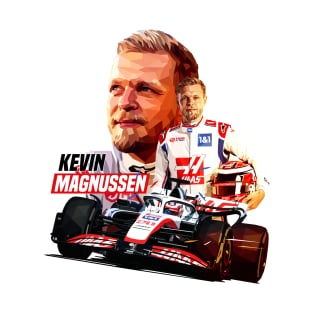 Low Poly Kevin Magnussen T-Shirt