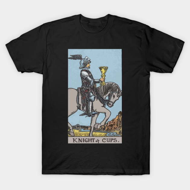 Discover Tarot Card = Knight of Cups - Knight Of Cups - T-Shirt