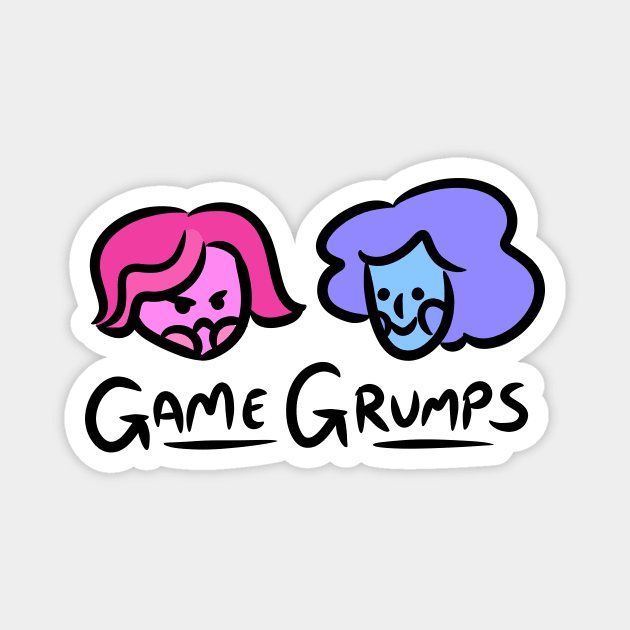 Game Grumps Magnet by Jossly_Draws