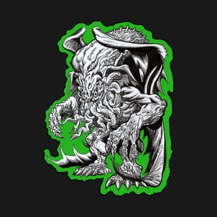 Green Cthulhu T-Shirt