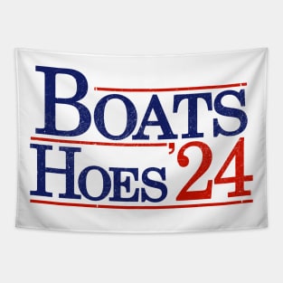 Boats and Hoes 24 Tapestry