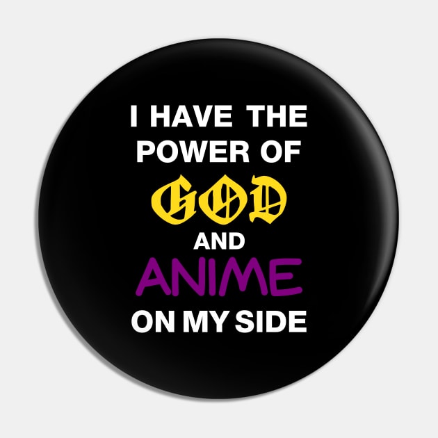 Pin on I Have The Power of God and ANIME On My Side