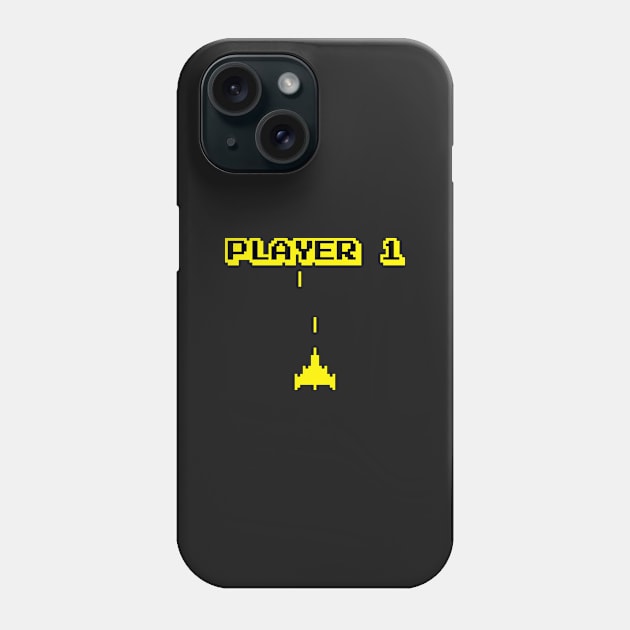 Space Shooter Player 1 Phone Case by ExtraExtra