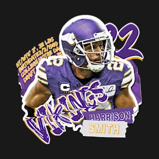 Harrison Smith Football Tapestry T-Shirt