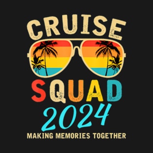 Cruise Squad 2024 Summer Vacation Matching Family Group T-Shirt