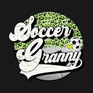 Soccer Granny Vintage Soccer Family Matching T-Shirt