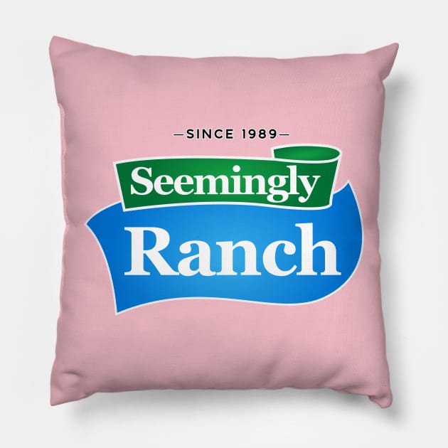 Seemingly Ranch! Pillow by PixelTim