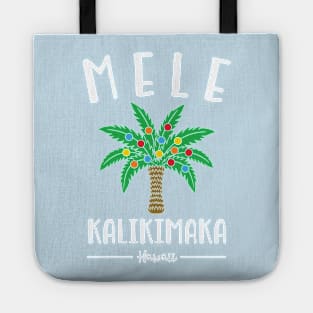 Mele Kalikimaka Hawaiian Christmas Tote