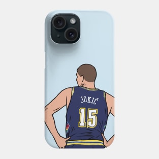 Nikola Jokic Back-To Phone Case