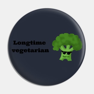 Longtime vegetarian Pin