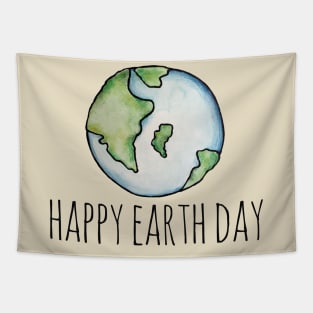 Happy Earth Day Tapestry