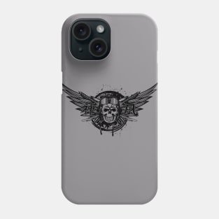 aviator skull Phone Case