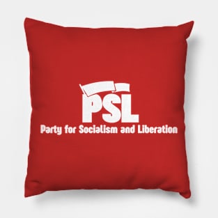 Party for Socialism and Liberation White Pillow