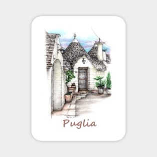 Puglia, Alberobello-BA (Italy) Magnet