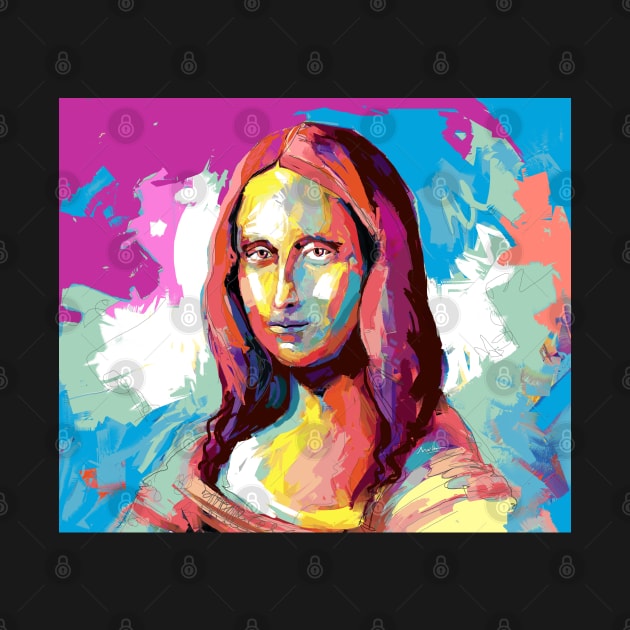 mona lisa by mailsoncello