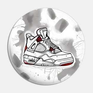 AJ IV - Sketch ! Grey Clouds ! HOT WEAR !!! Pin