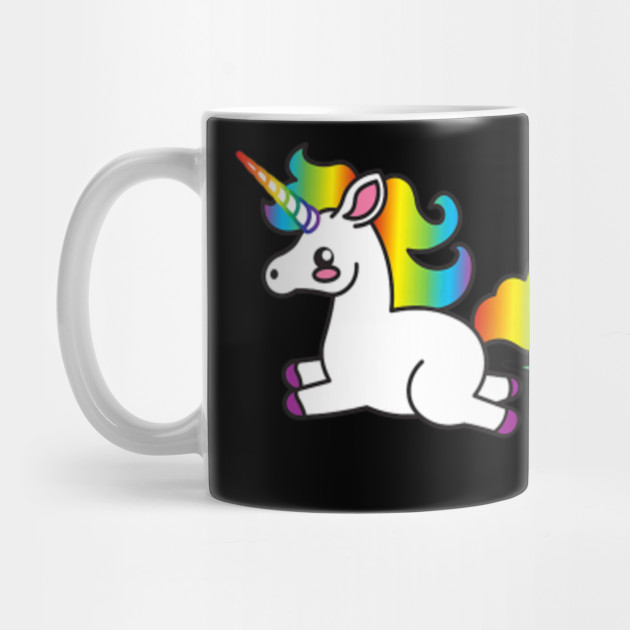 Funny Rainbow Unicorn Fart Face Cute Premium Emoji Unicorn Lover