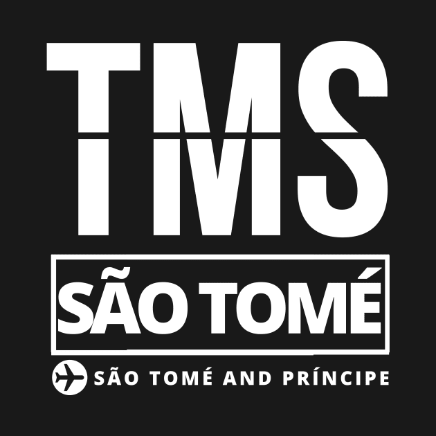 TMS - São Tomé airport code by Luso Store