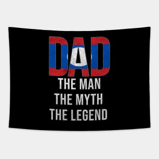 Lao Dad The Man The Myth The Legend - Gift for Lao Dad With Roots From Lao Tapestry