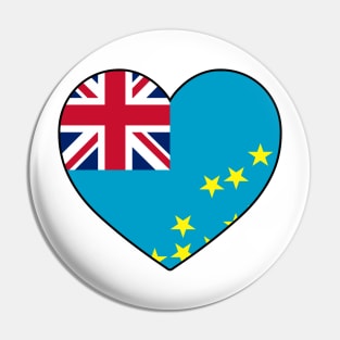 Heart - Tuvalu Pin