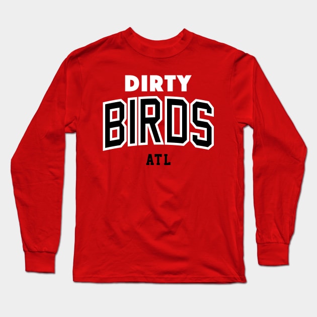 funandgames Dirty Birds Red Long Sleeve T-Shirt