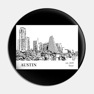 Austin - Texas Pin